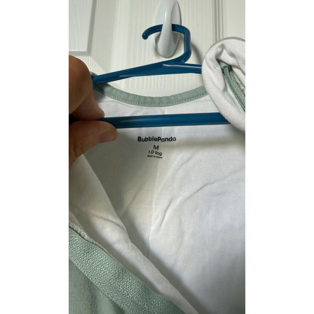 Sage Bubble Panda Sleep Sack
